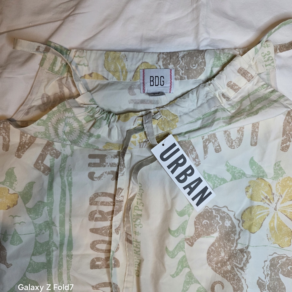BDG Urban Graphic Dress With Pockets